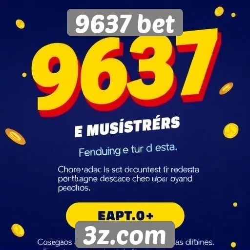 Ofertas promocionais e bônus disponíveis na 9637 bet